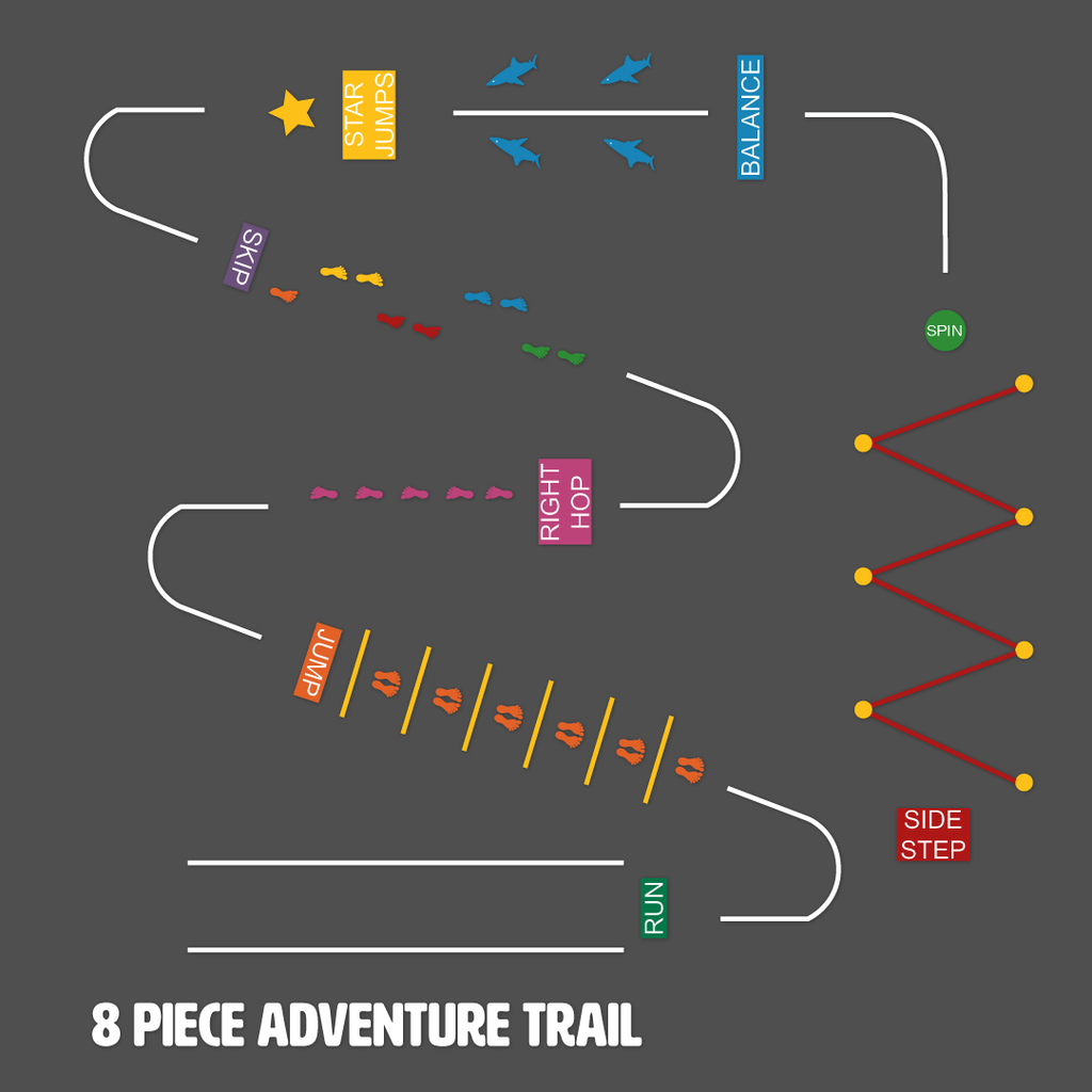 8 Piece Adventure Trail