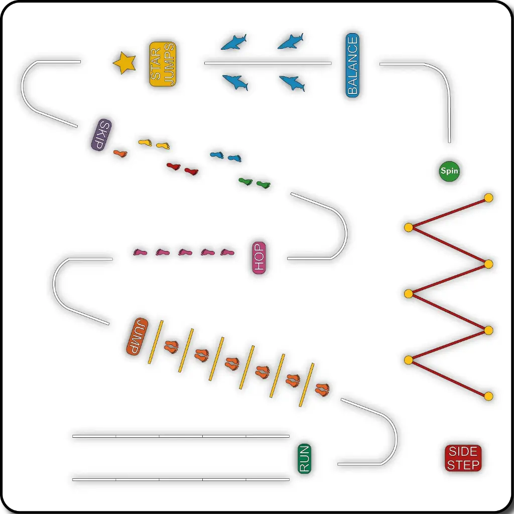 8 Piece Adventure Trail