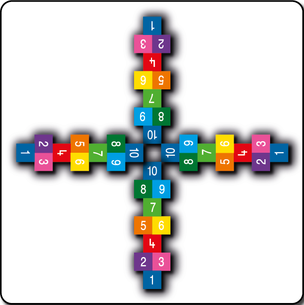 4-Way Hopscotch Large