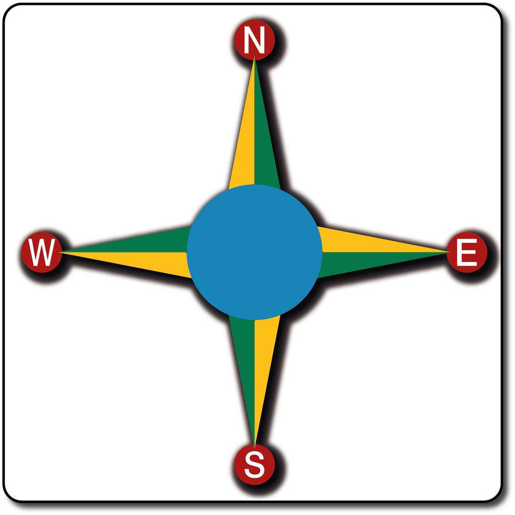 [TME001-4] 4 Point Compass