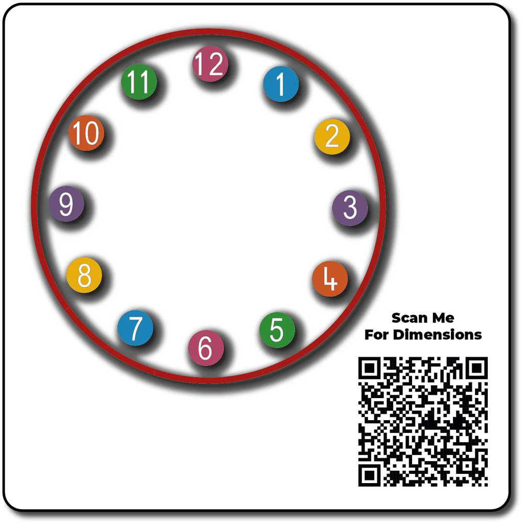 Circles Clock