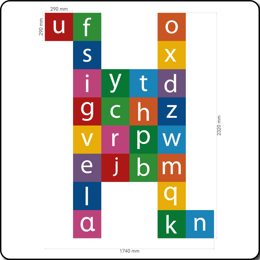 Letter Jump Solid