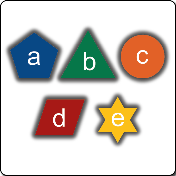 Alphabet Shapes A-Z