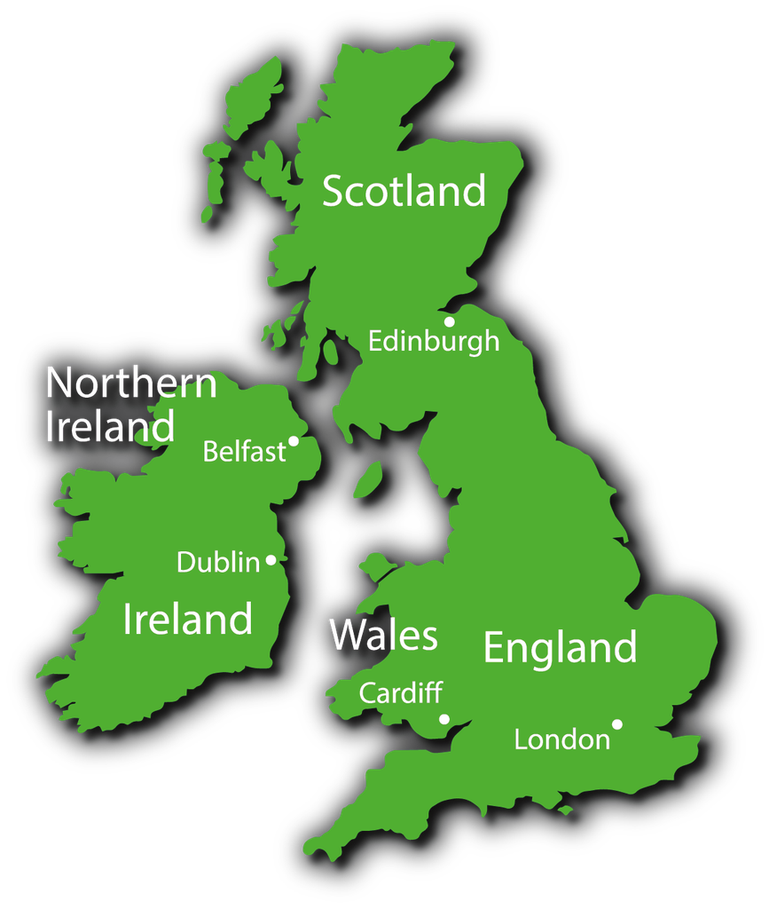 UK Map Large
