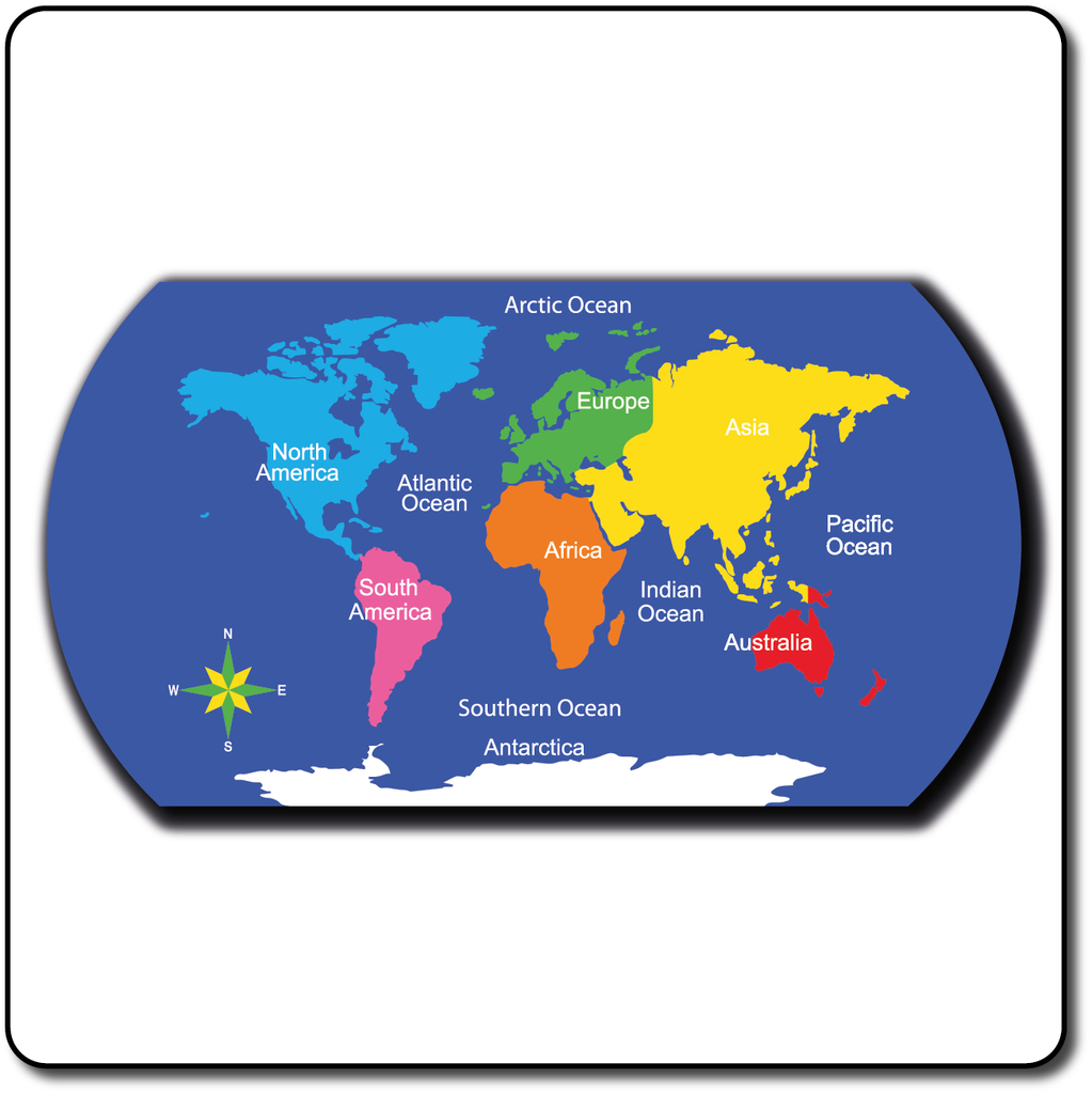 [TME017-WMCF] Map of the World - Large