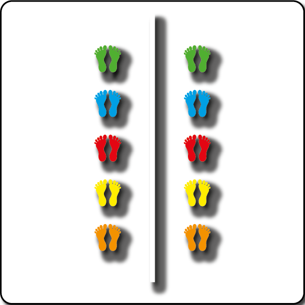 Feet Jump Line