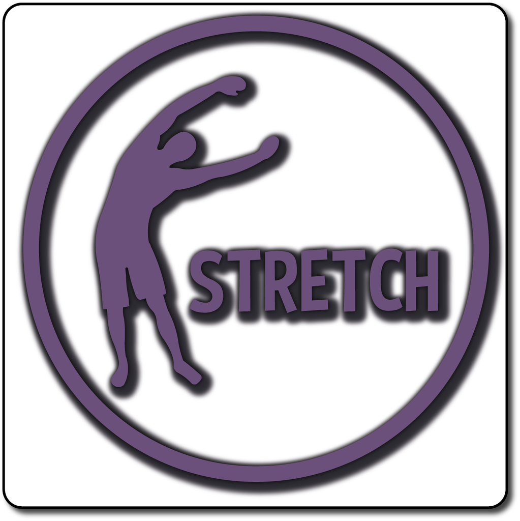 Fitness Activity Circle Outline (Stretch)