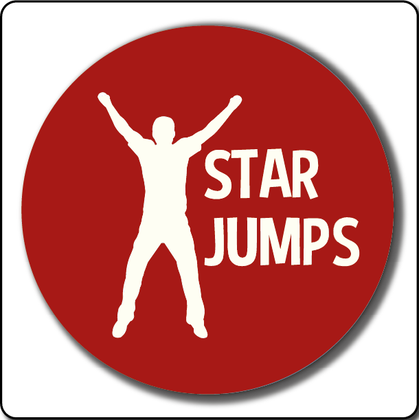 Fitness Activity Circle Solid (Star Jumps)