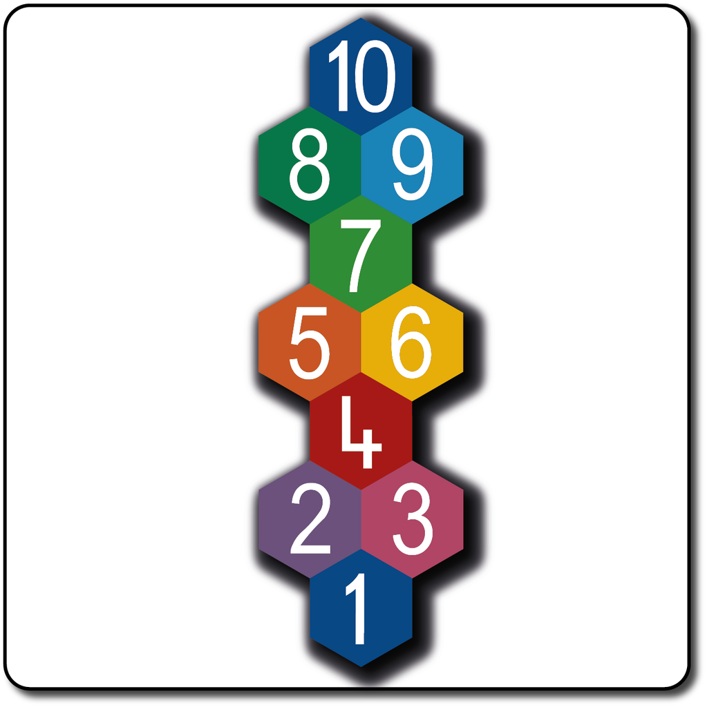 Hexagon Hopscotch