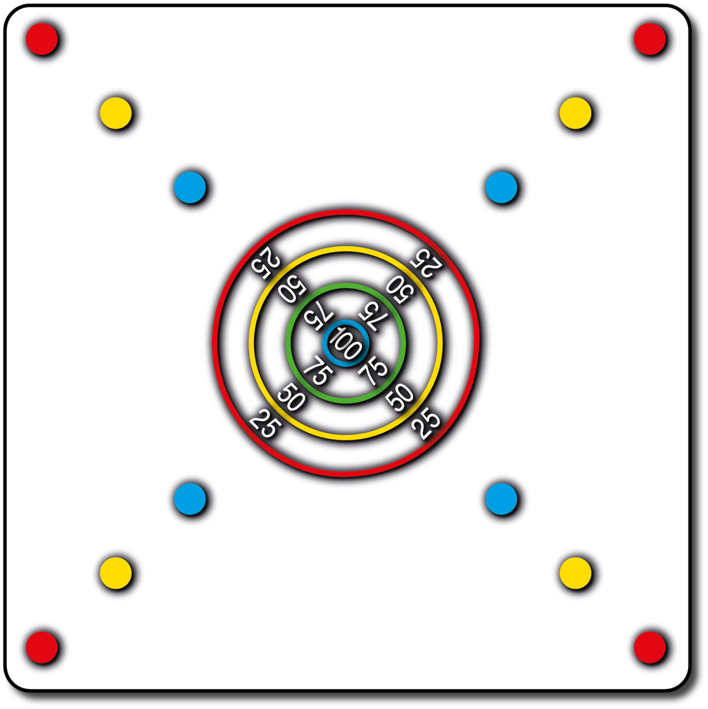 [TMG002-4] 4-Way Target