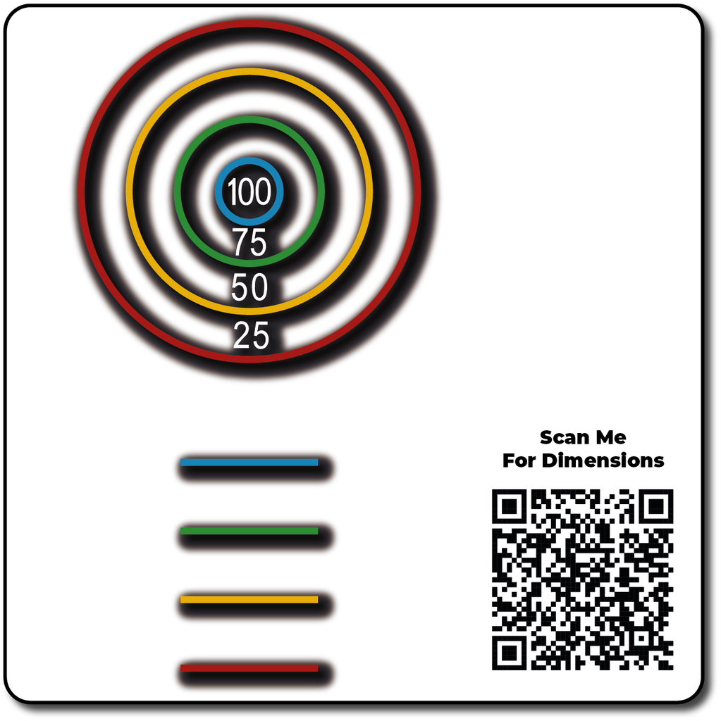 [TMG002-B] Bullseye Target