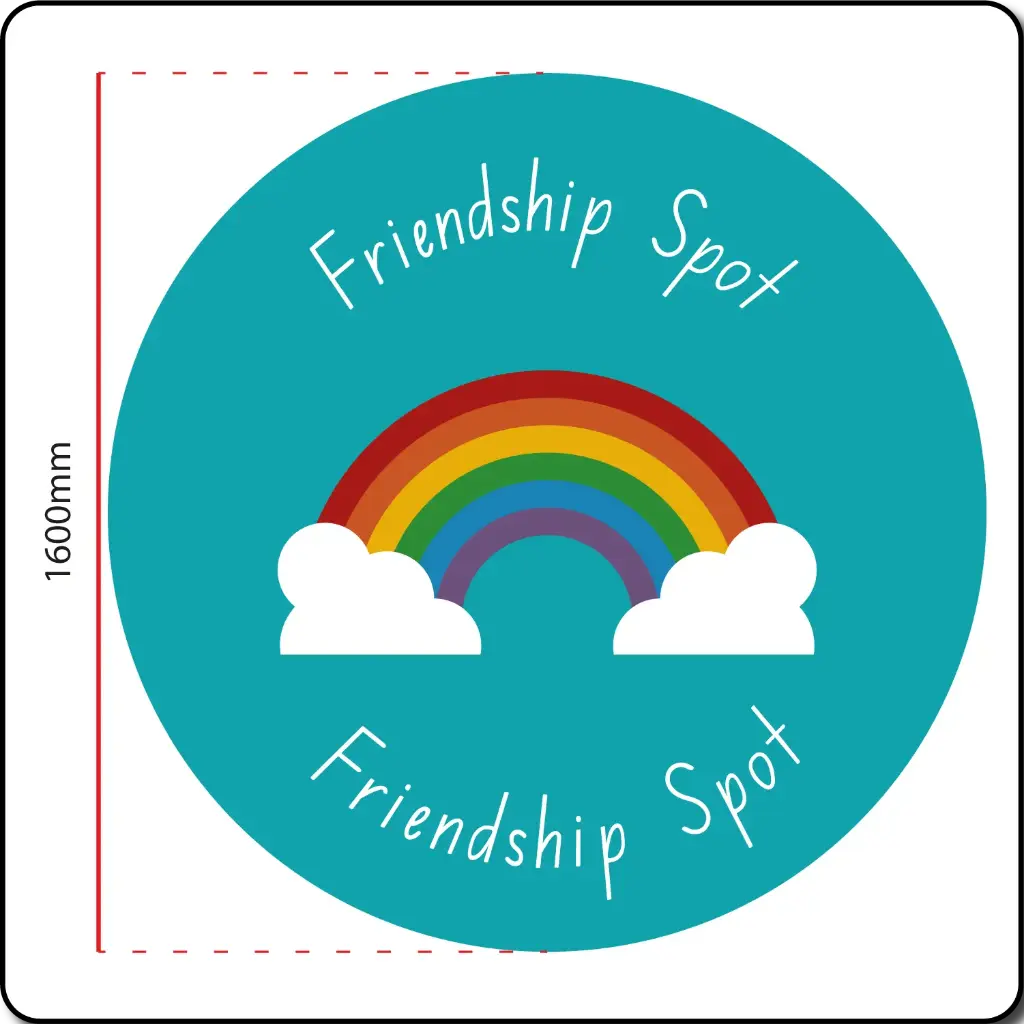 [TMWB001-R] Friendship Spot (Rainbow)