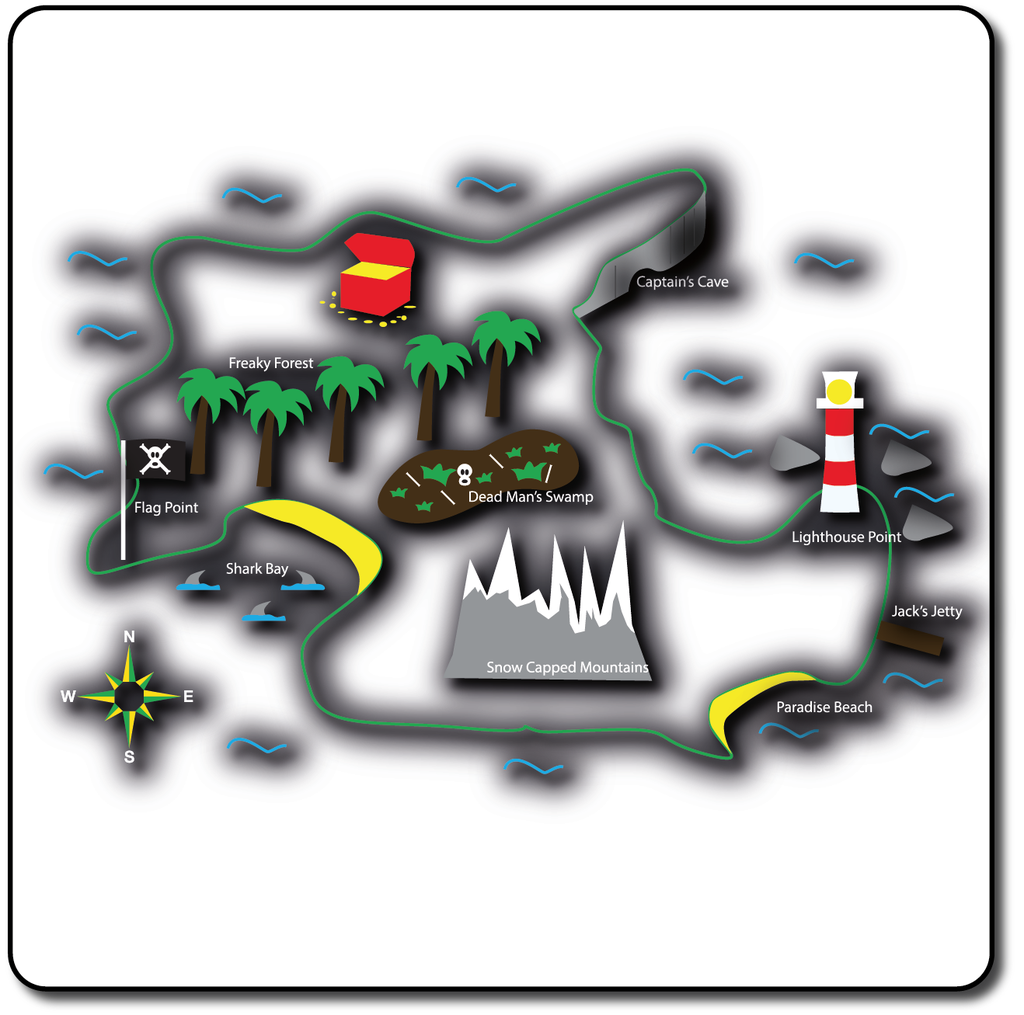 [TMG014-T] Treasure Map