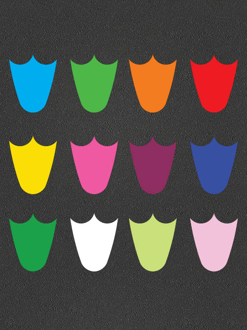 Duck Print 300mm Mixed Colours