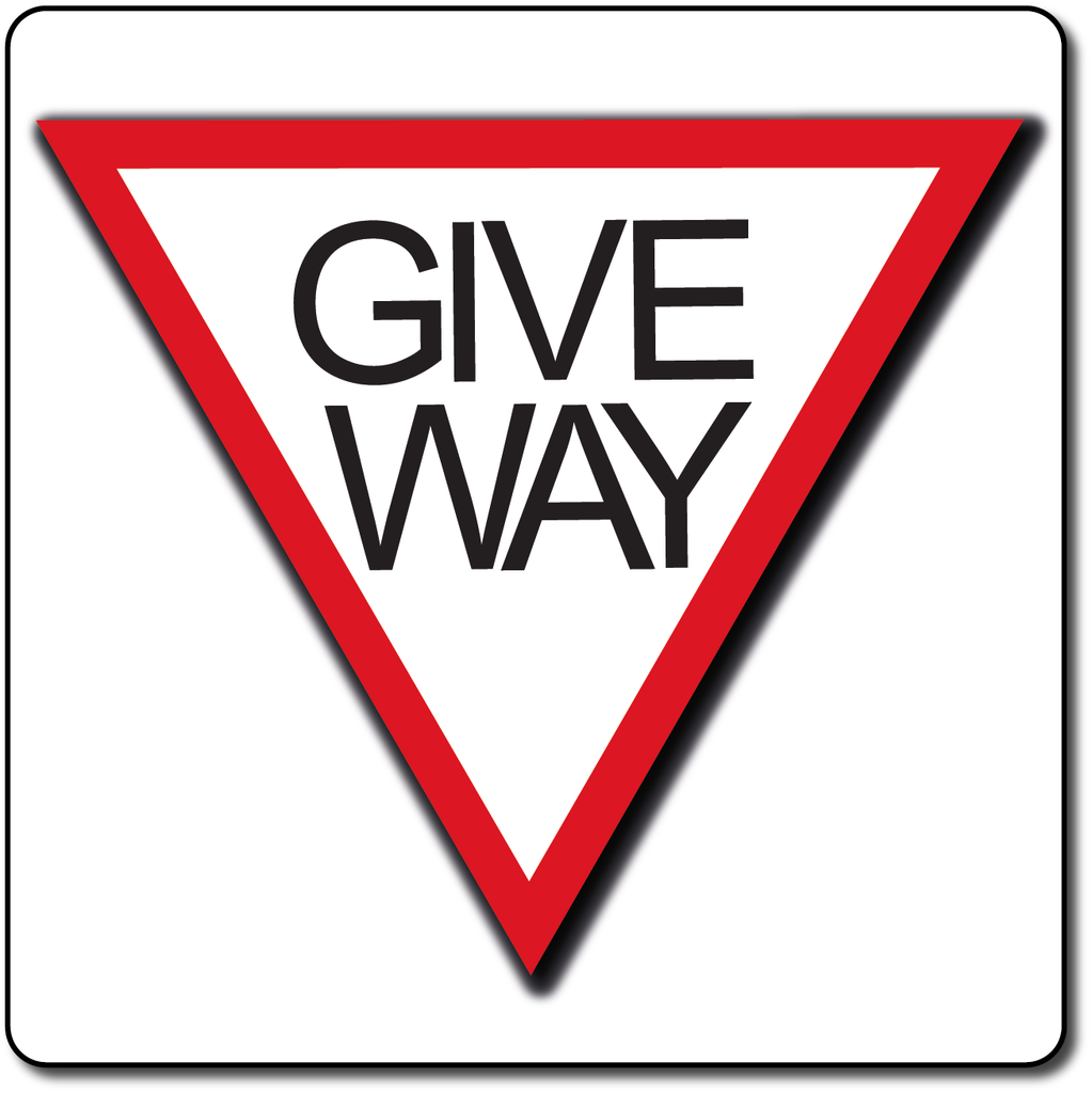 Give Way Sign
