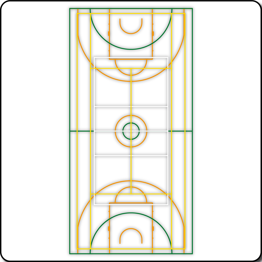 Multi-Court 6 (Volleyball, Basketball, Football & Tennis)