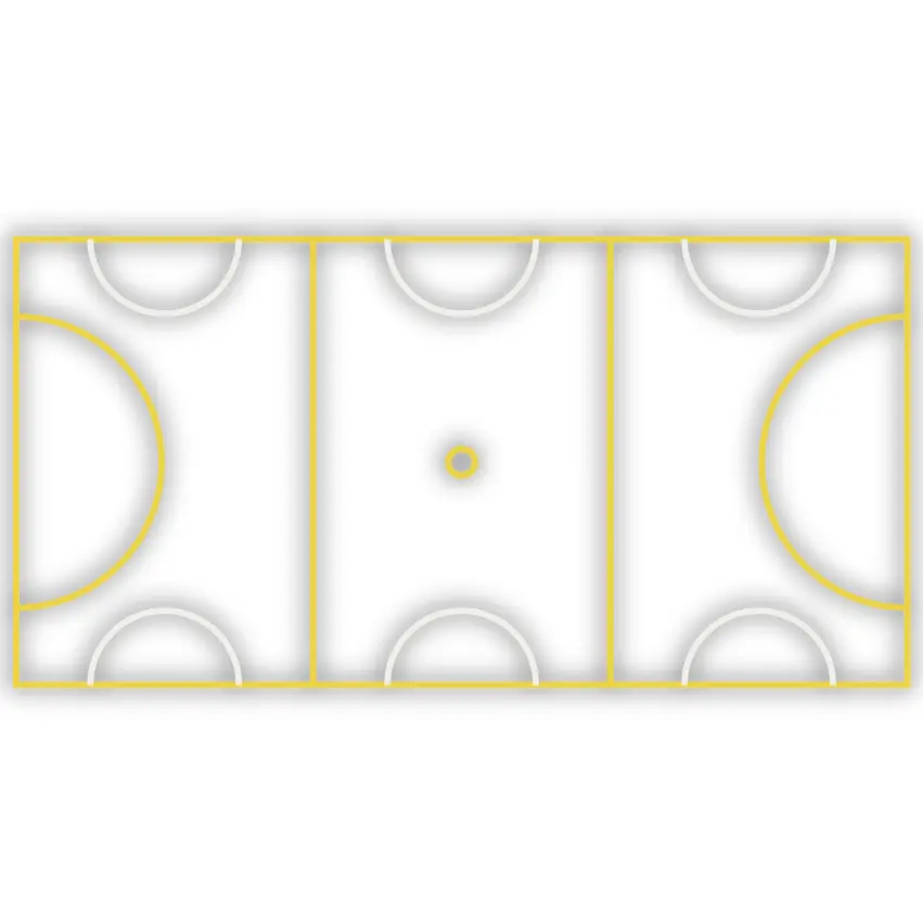 [TMSC009-11] Multi-Court 11 (Netball & 3 x Mini Football)