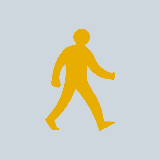 Walking Man - Yellow