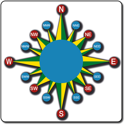 [TME001-16] 16 Point Compass