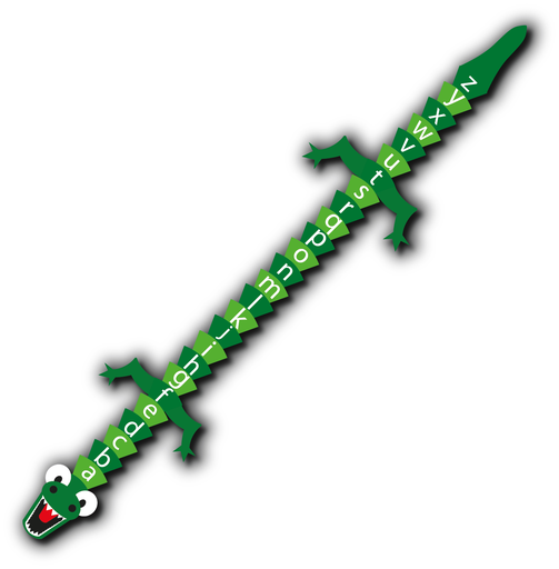 [TME006-AZ] Crocodile A-Z