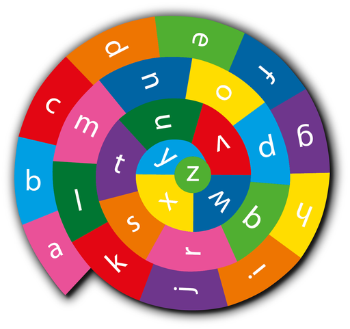 [TME009-AZ] Alphabet Spiral