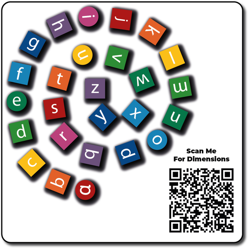 [TME014-AZ] Alphabet Shape Spiral
