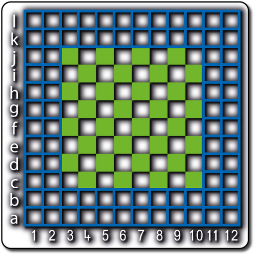 [TME018-12SO] Co-Ordinate Grid 12 x 12
