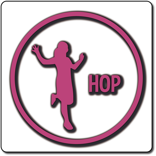[TMF020-4] Fitness Activity Circle Outline (Hop)