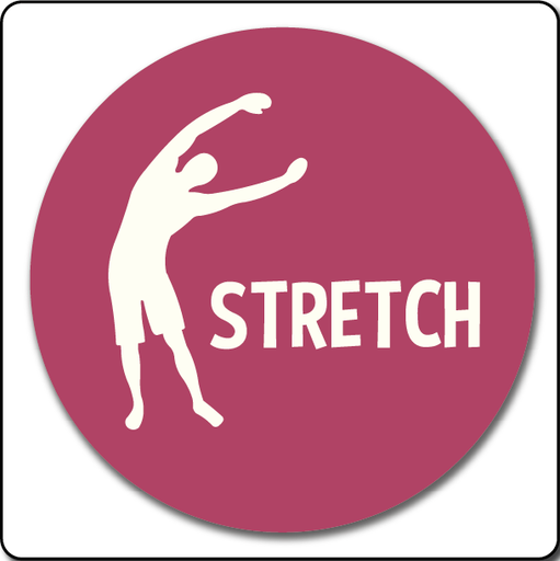 [TMF020-S5] Fitness Activity Circle Solid (Stretch)