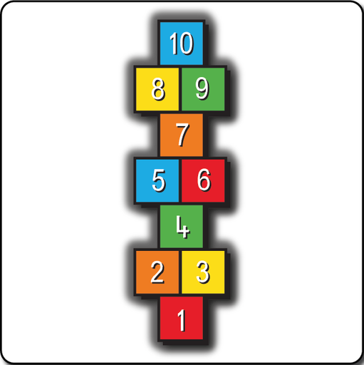 [TMG001-3D-L] Hopscotch 3D Large