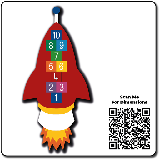 [TMG001-R] Rocket Hopscotch
