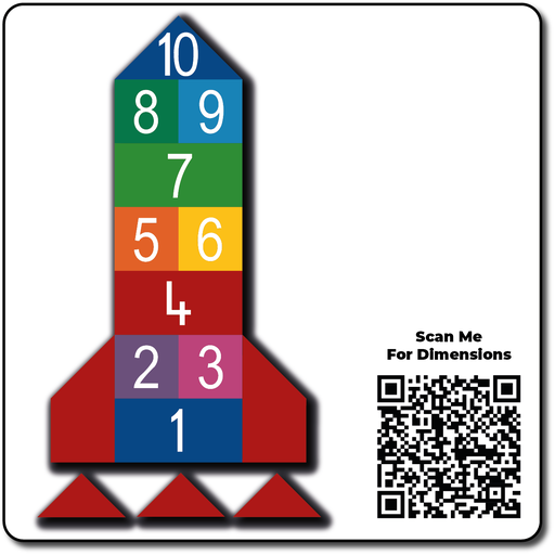 [TMG001-RB] Rocket Hopscotch Basic