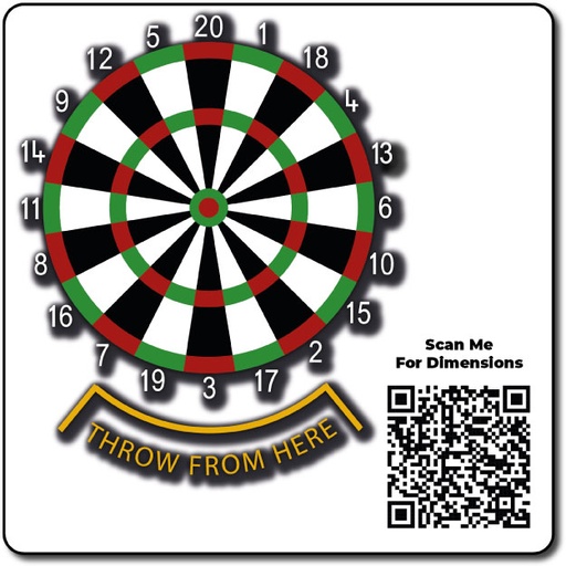 [TMG002-DF] Dartboard Full Solid
