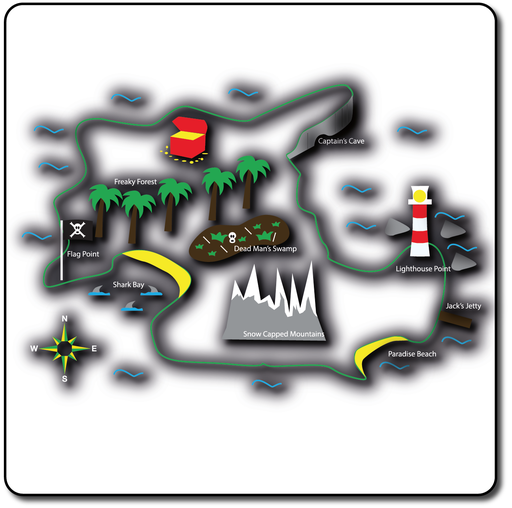 [TMG014-T] Treasure Map