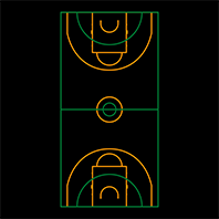 [TMSC009-1] Multi-Court 1 (Football & Basketball)