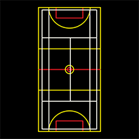 [TMSC009-8] Multi-Court 8 (Netball, Football & Tennis)