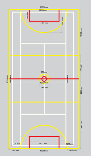 [TMSC009-8] Multi-Court 8 (Netball, Football & Tennis)