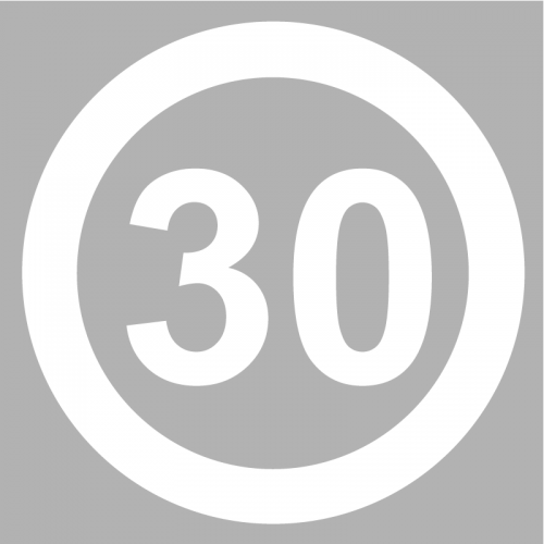 Speed Roundel White