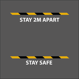 [TMSD005-3000] Stay 2m Apart