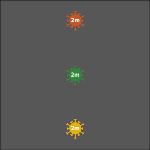 [TMSD006-550] Virus Distance Marker
