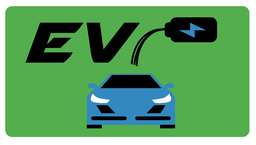 [TREC005-LG] Electric Car Charging Symbol 5
