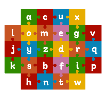 [TME013-JIG] Alphabet Puzzle