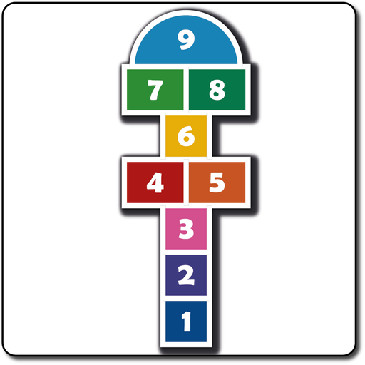 [TMG001-LR] Rounded Hopscotch