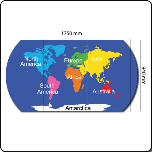 [TME017-WMCMF] Map of the World - Mini