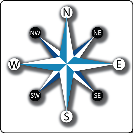 [TME001-ST8] 8 Point Star Compass