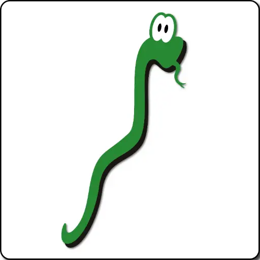 [TMG003-SNAKE-G] Snakes & Ladders Snake Green