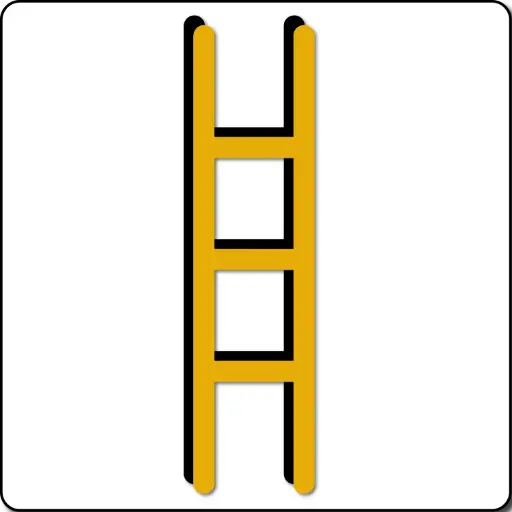 [TMG003-LADDER-Y] Snakes & Ladders Ladder Yellow
