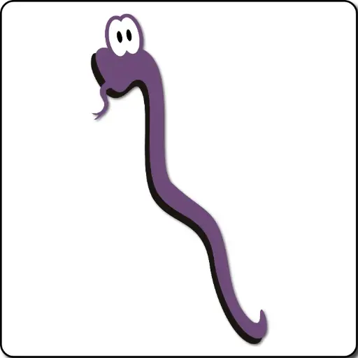 [TMG003-SNAKE-P] Snakes & Ladders Snake Purple 